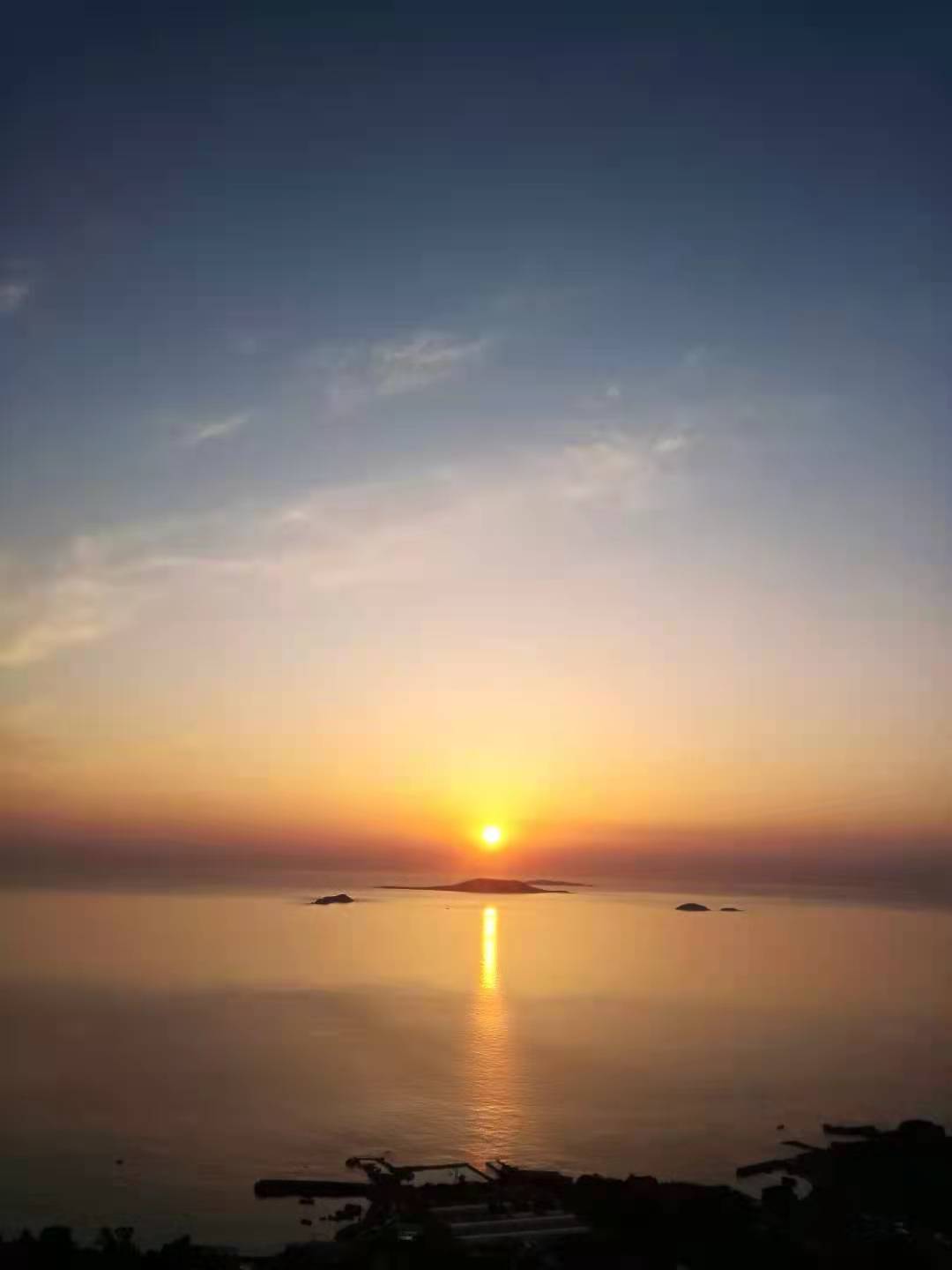 海边晨曦